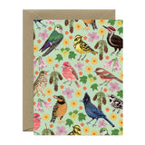 Yeppie Paper Boxed Cards (Set of 8) - Forest Birds (Any Occasion)