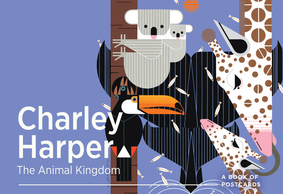 Charley Harper Book of Postcards - The Animal Kingdom