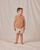Rylee + Cru Swim Trunk - Leopard