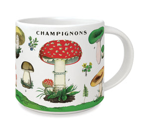Cavallini & Co. Ceramic Mug - Mushrooms