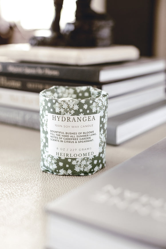 Heirloomed Collection Candle - Hydrangea