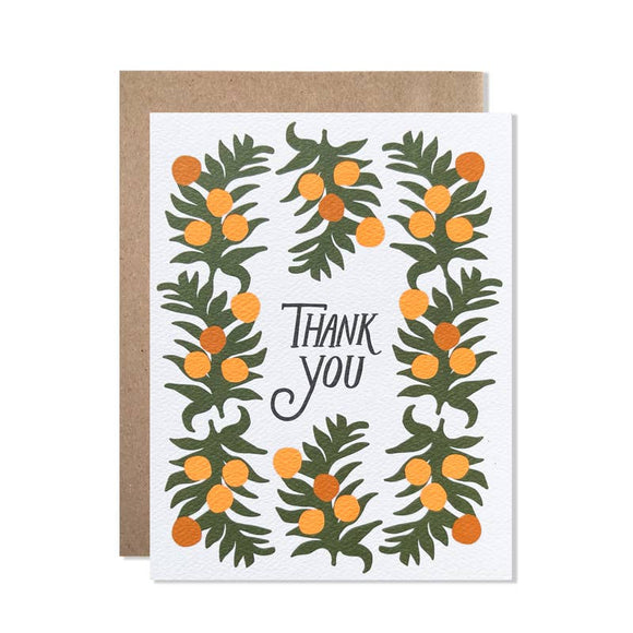 Hartland Cards - Thank You Oranges