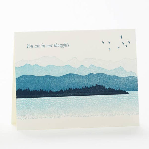 Ilee Papergoods Card - Mountains 