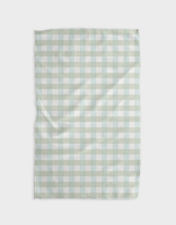 Geometry Tea Towel - Table For Two (Neutral)