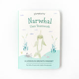 Slumberkins | Mini Narwhal + Book - Growth Mindset
