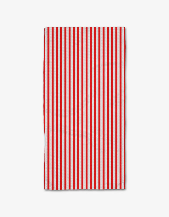 Geometry Bar Towel - Striped Up Holiday