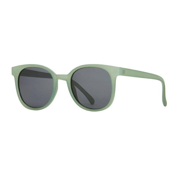 Blue Planet Eco-Eyewear Sunglasses - Andi - Sage Green / Brown  Polarized