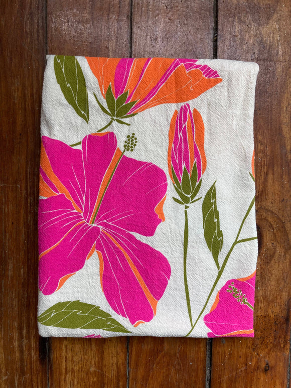 noon designs Tea Towel - Hibiscus