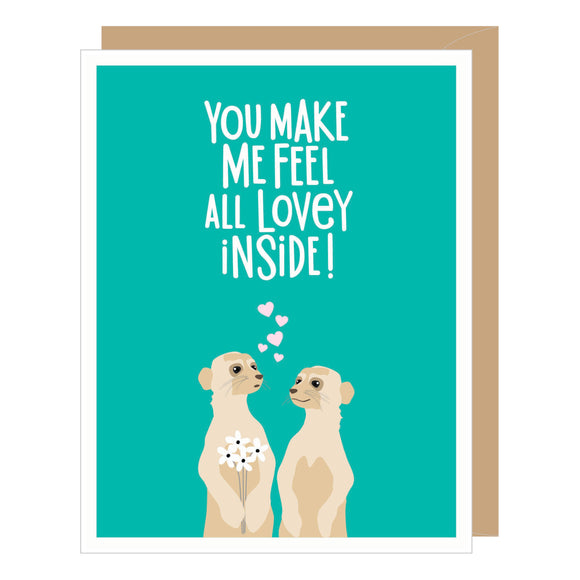Apartment 2 Cards Valentine's Day Card - Meerkat