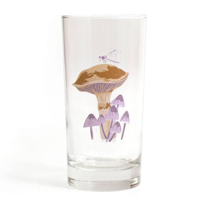 1canoe2 Tall Juice Glass - Dragonfly Mushroom