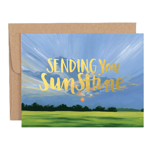 1canoe2 Card - Sending Sunshine Landscape