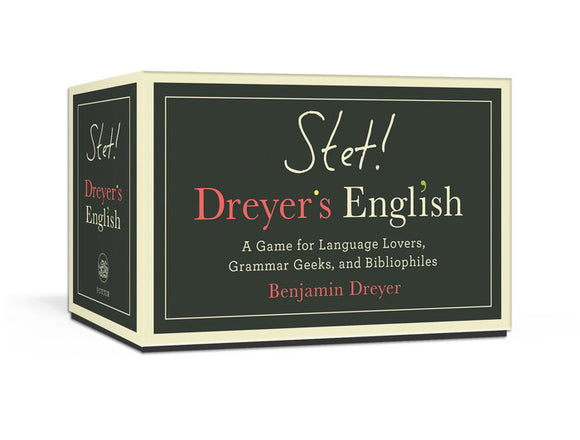 Stet! Dreyer’s English Game