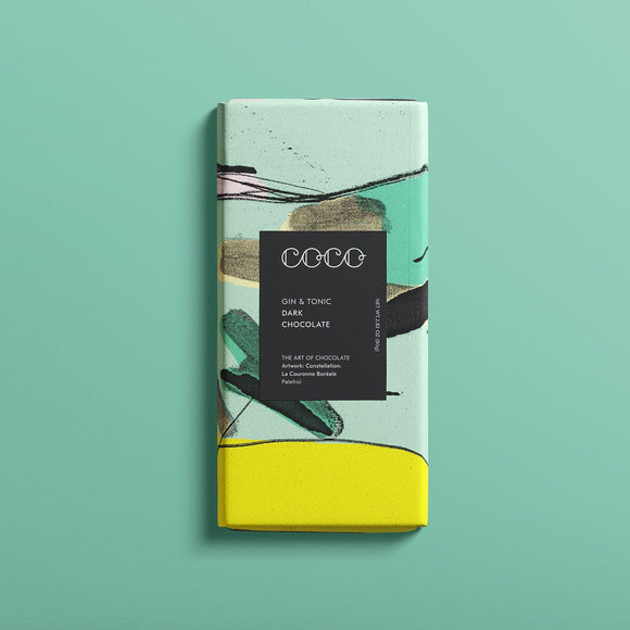 COCO Chocolate Bar - Gin & Tonic Dark