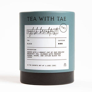 Tea with Tae Large Tube - English Breakfast