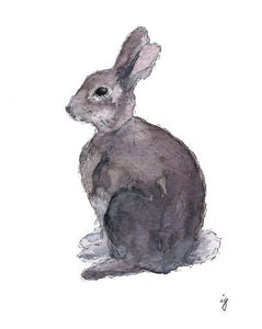 SAS {Seattle Art Studio} Card - Bunny