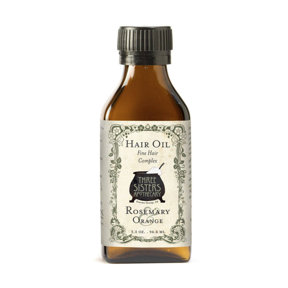 Three Sisters Apothecary | Conditioning Hair Oil - Rosemary & Orange