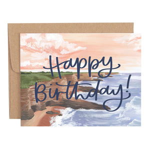 1canoe2 Card - Coastal Birthday